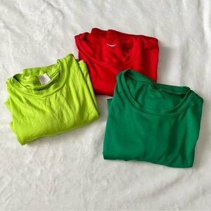 Sportek Athletic shirt set lot activewear Youth XL 3/$20